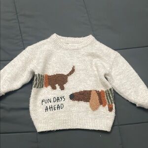 Kids' Fun Days Ahead Sweater - Cream